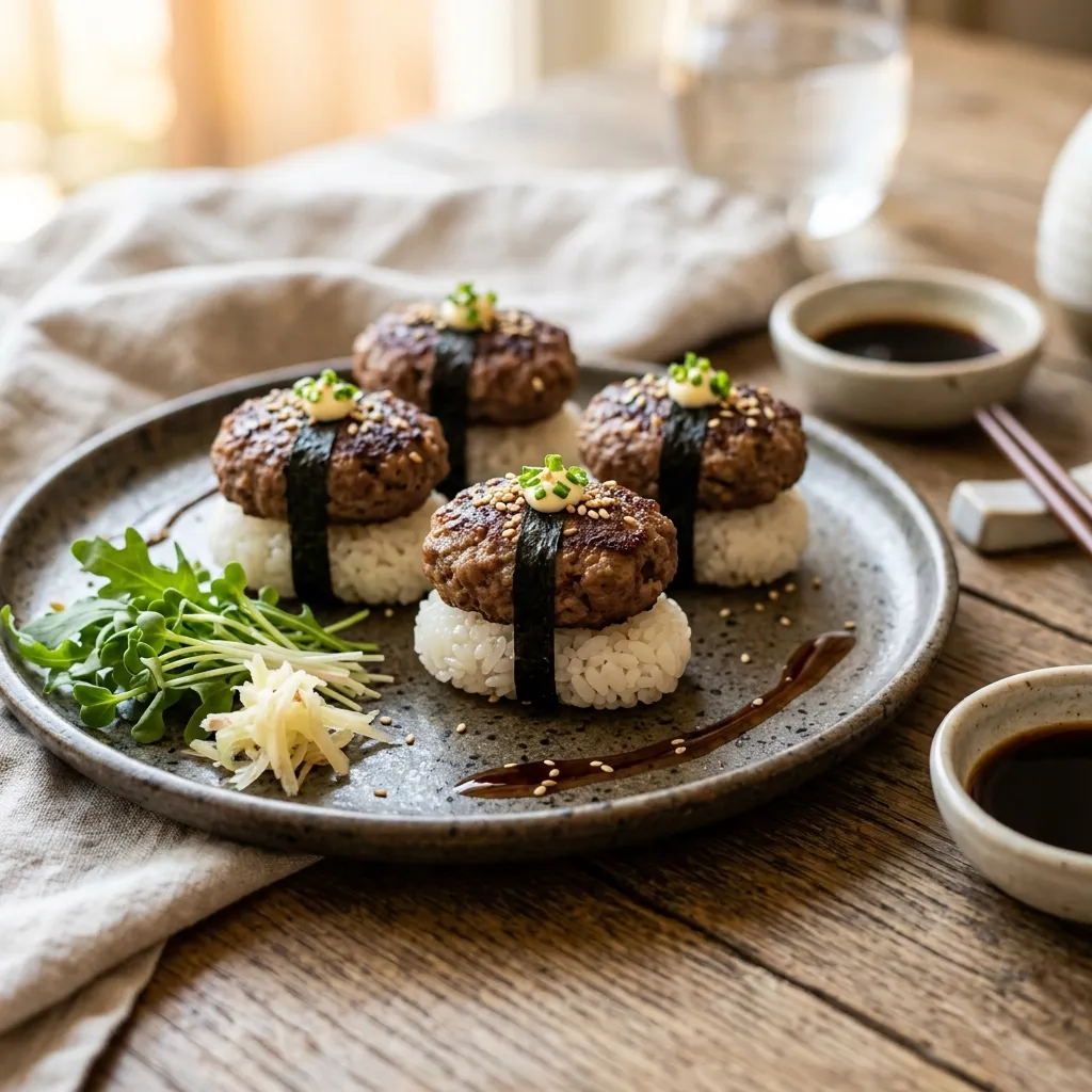 ハンバーグ寿司